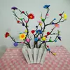 Adorno de Astas de Ciervo con Forma, Rama Grande Bifurcada, Material Plástico del Bosque, Flor Artificial Decoración, Atar Ramo Falso para Bricolaje
