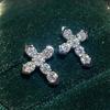 Nuevos Pendientes de Aro Cruzados del Fabricante para Mujer, Ropa de Trabajo Estilo Coreano, Accesorios Redondos Versátiles, Moda TikTok Estilo Ins
