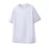 Pengyun Nova Tendência High-End Costura Estilo Casal Moda Versátil Casual Camiseta Masculina Verão Solta Confortável Manga Curta