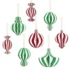Árvore de Natal em Favo de Mel Transfronteiriça da Amazon Decorações de Mesa Árvore de Natal em Favo de Mel de Papel Decorações de Fundo de Natal Europeias e Americanas