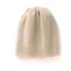 Gorro de cachemira para otoño e invierno para mujer, estilo coreano, con patrón trenzado, cálido, protector de orejas, versátil, adecuado para usar después del parto, gorro de lana tejido, gorro para clima frío
