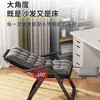 Sillón Reclinable Plegable Silla de Oficina para Hora de Almuerzo de Doble Propósito Silla para Computadora para el Hogar Silla Sofá Perezoso para Dormitorio Respaldo Silla de Ocio