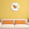 Reloj de pared silencioso creativo de oso lindo directo de fábrica para sala de estar, dormitorio, habitación de niños, decoración de pared