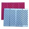 Cojín plegable portátil para exterior tipo nido de huevo, panal de abeja, cuatro pliegues, cojín pequeño, cojín con ranura para huevo XPE, fabricantes