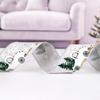 Fita Impressa de Carro de Desenho Animado de Natal Decorações de Árvore de Natal 5cm Linho Fino Fita de Boneco de Neve Fita de Tecido Decorações Penduradas DIY