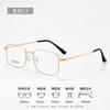 Gafas de miopía Danyang Sven, montura de titanio para hombre, montura de alambre dorado 8821, venta al por mayor