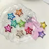 Pinza para el pelo de estrella Y2K para mujer, pinza lateral brillante para flequillo, pinza BB de estrella de cinco puntas, pasador lindo, accesorio para el pelo de niños