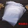 Embalagem de Bolsa com Zíper CPE Roupas Toalha Bolsa de Embalagem Requintada Bolsa Translúcida com Zíper Filme Encolhível Saco Plástico Personalização