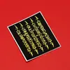 Fondo Negro de Xizang Base de Color Sólido Thangka Finamente Elaborado Pintado en Oro Pintura del Núcleo de Pintura Zodiacal Loto de Seis Caminos Seis Caracteres Núcleo de Tarjeta Semi-Pintado a Mano Venta al por Mayor