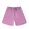 Shorts de Secagem Rápida Personalizados para Meninas, Shorts Esportivos Largos, Shorts Finos de Verão com Barra Dividida para Corrida para Meninas