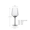 Luz de luxo martelo diamante vidro de vinho tinto criativo corte geométrico taça de champanhe copo de água restaurante martelo doméstico copo de vinho tinto