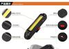 Luz traseira da bicicleta, luz do carro único, luz de aviso de carregamento USB da bicicleta, mountain bike, luz da estrada super brilhante