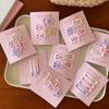 Horquilla de estrella de cinco puntas con clip para niña rosa, horquilla para tocado, flequillo roto para bebé, horquilla de aleación para niña