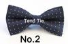 Directo de fábrica para hombre poliéster moño clásico lunares flor de anacardo jacquard corbata de lazo accesorios para corbata de camisa de negocios