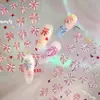 Fuegos Artificiales Coloridos, Hermosas y Vibrantes Pegatinas para Uñas en Relieve, Pegatinas Impermeables para Uñas, Cámara CCD, Taza de Agua, Decoraciones para Portalápices