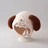 Gorro Protector de Oídos para Bebé, Estilo Otoño e Invierno, Gorro Cálido para Exteriores de Niños Super Lindo y Adorable de Terciopelo y Engrosado, Gorro de Invierno para Dedos del Pie de Bebé