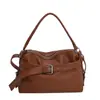 Bolso Tote Retro de Gran Capacidad Personalizado de Moda para Mujer Otoño 2025 Nuevo Bolso Versátil de Estilo Casual de Hombro Cruzado