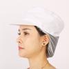 Delantal Textil con Tres Bolsillos, Delantal Blanco para Trabajadora de Taller de Hilado y Tejido, Delantal de Fábrica Textil, Babero de Hilado con Estampado