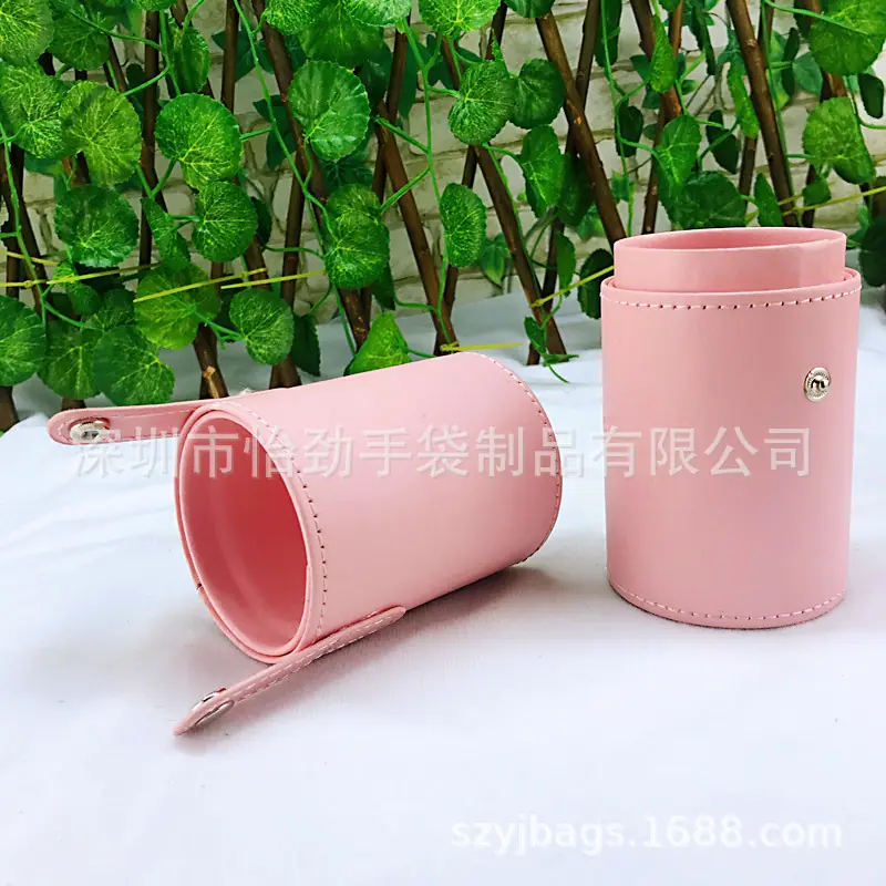圆筒形化妆盒