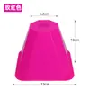 Cono marcador octagonal de apertura cuadrada para fútbol, baloncesto, patinaje sobre ruedas, cono de helado, equipo de acondicionamiento físico para niños, disponible en varios colores