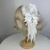 Acessório de cabelo Lolita original e romântico: coroa, chapéu pequeno, laço, acessório de renda para convenções de quadrinhos, presilha de cabelo requintada, versátil