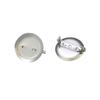 Accesorios de broche de moda europeos y americanos, bandeja de doble uso, alfiler de disco alto, bandeja inferior de ramillete DIY, joyería al por mayor