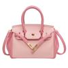 Bolso de Mano Grande de Moda para Viajes Bolso Kelly Platino 2024 Nuevo Bolso Transfronterizo Versátil de Nicho Moderno Bolso de Axila