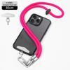Cordón para Carcasa de Teléfono Móvil Multifuncional Anti-Pérdida Correa Tejida para el Cuello Ajustable Larga Correa para Teléfono Portátil