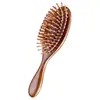 Peine de masaje para el cuero cabelludo de sándalo, placa grande, peine con cojín de aire, peine con bolsa de aire, cuidado de la cabeza del peine, peine de madera antiestático para el cabello, peine de meridianos