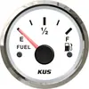 Medidor de Nível de Óleo Universal 52mm Medidor de Combustível para Modificação de Veículo e Barco Luz de Fundo Dupla Cor 12V/24V