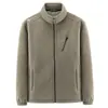 Jaqueta de comércio exterior masculina outono e inverno forrada com fleece casaco espesso quente de fleece polar fleece transmissão ao vivo TikTok 2155A
