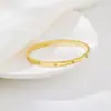 Pulseira de Aço Titânio, Simples, Elegante, Luxo Leve, Moda de Alto Padrão, Modelo Feminino Cravejado com Diamantes, Pulseira de Aço Inoxidável para Casal, Não Desbota, para Mulheres