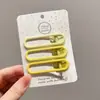 Pinza para el pelo con estampado de leopardo y flores, accesorio para el pelo elegante y exquisito, pinza dulce para flequillo, pinza para el pelo para mechones sueltos, adorno para el pelo elegante y exquisito