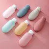 Embalagem de cosméticos garrafa mangueira squeeze conjunto de viagem shampoo gel de banho loção de limpeza facial portátil garrafa vazia