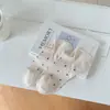 Meias de Bolinhas Femininas Curtas de Verão Finas Respiráveis Moda Antiderrapantes Invisíveis Estilo Coreano Estilo Japonês Bolinhas Redondas Meias de Tornozelo de Verão