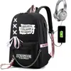 Transfronterizo Nuevo TV Americana Historia Extraña stranger Mochila Carga USB Mochila Luminosa Mochila Escolar para Estudiante de Secundaria
