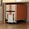 Cama plegable de oficina Estación de trabajo para descanso al mediodía Sillón reclinable Cama de acompañante para hospital de adultos Cama individual Artefacto para siesta Cama militar para el hogar
