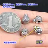 Abalorio separador con forma de caparazón de tortuga que trae fortuna de plata pura s999, abalorio cilíndrico, adorno de cristal, pulsera tejida, collar, accesorios hechos a mano para DIY