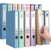 Caja de archivo Morandi engrosada, caja de almacenamiento de datos plegable, caja de datos, suministros de oficina, caja de archivo súper gruesa de gran capacidad