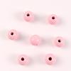 Fabricante Personalizado Colorido Madera de Loto Cuentas Redondas Madera 10mm Accesorios de Joyería DIY Cuentas de Madera Perforadas Cuentas Sueltas Cuentas de Madera Al Por Mayor