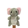 Lindo animalito perrito conejo panda muñeco de dedo muñeco de peluche muñeco muñeco de mano interactivo para padres e hijos muñeco muñeco