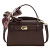 2026 Nuevo Bolso de Mano Kelly de Moda y Elegante Simple, Bolso de Hombro Elegante para Mujer, Mochila Pequeña Cruzada para Viajar al Trabajo