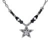 Collar de Estrella con Cuentas Y2K Industria Pesada Subcultura Femenina Spice Girl Dulce Cool Estilo Punk Nicho Alta Gama Joyería de Moda Europea y Americana