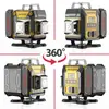Set de Nivelador Infrarrojo Yagu con Trípode para Uso en Exteriores, Alta Precisión, Nivelación Totalmente Automática, Grosor Ajustable
