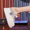 Zapatillas de Verano 2025 para Mujer, Sandalias Nuevas de Suela Gruesa con Aumento Interno, Zapatos Versátiles de Malla Transpirable con Plataforma Pequeña