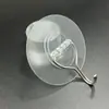 Gancho de acero inoxidable sin perforación gancho fuerte pegajoso pasta sin costuras gancho transparente cocina baño gancho pegajoso sin costuras al por mayor