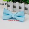 Estilo coreano cor sólida dos homens Silver Point Bow Tie sul-coreano de seda casamento Bow Tie Dress Business Bow