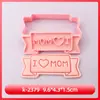 Serie del Día de la Madre Moldes para Galletas Te Quiero Mamá Moldes para Galletas de Dibujos Animados 3D Arcilla DIY Galletas Impresas Realistas