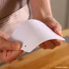 Ventas Directas de Fábrica Raspador Trapezoidal de Plástico Raspador/Espátula para Pastel de Crema Cortador de Masa Herramientas para Hornear