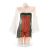 Nueva Falda Estampada de Piezas sin Tirantes Estilo Tang Clásico Lencería Talla Grande Camisa Sexy para Dormir Libre de Cadera Hanfu